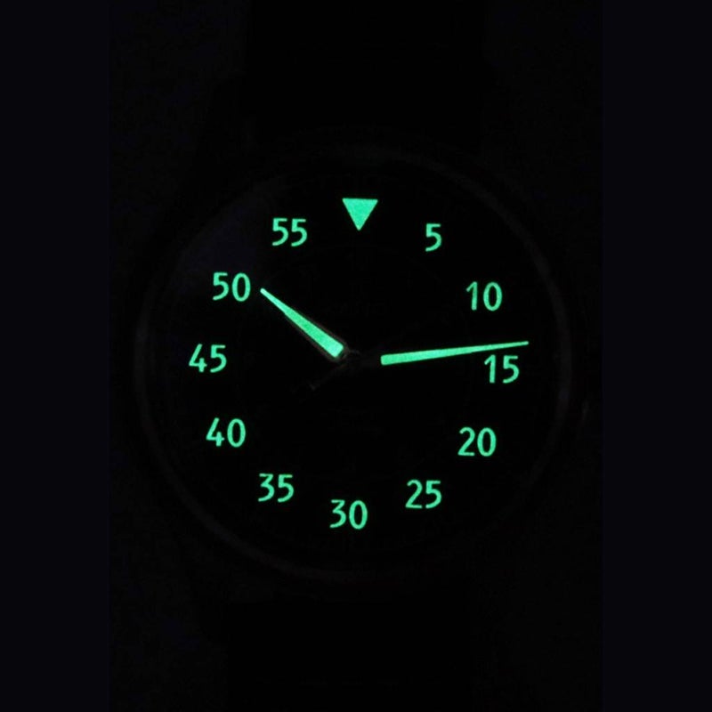 Ratio Skysurfer Pilot Blue Sunray Dial Leather Automatic RTS318 200M Men's Watch - Image 2