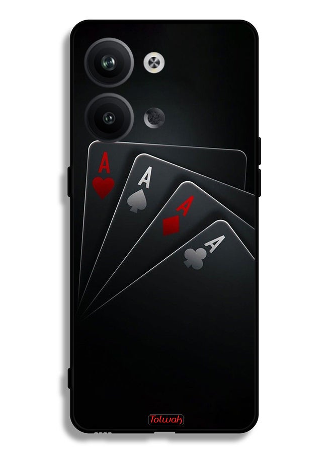 Tolwak Oppo Reno9 5G Protective Case Cover Cards A  - Image 2