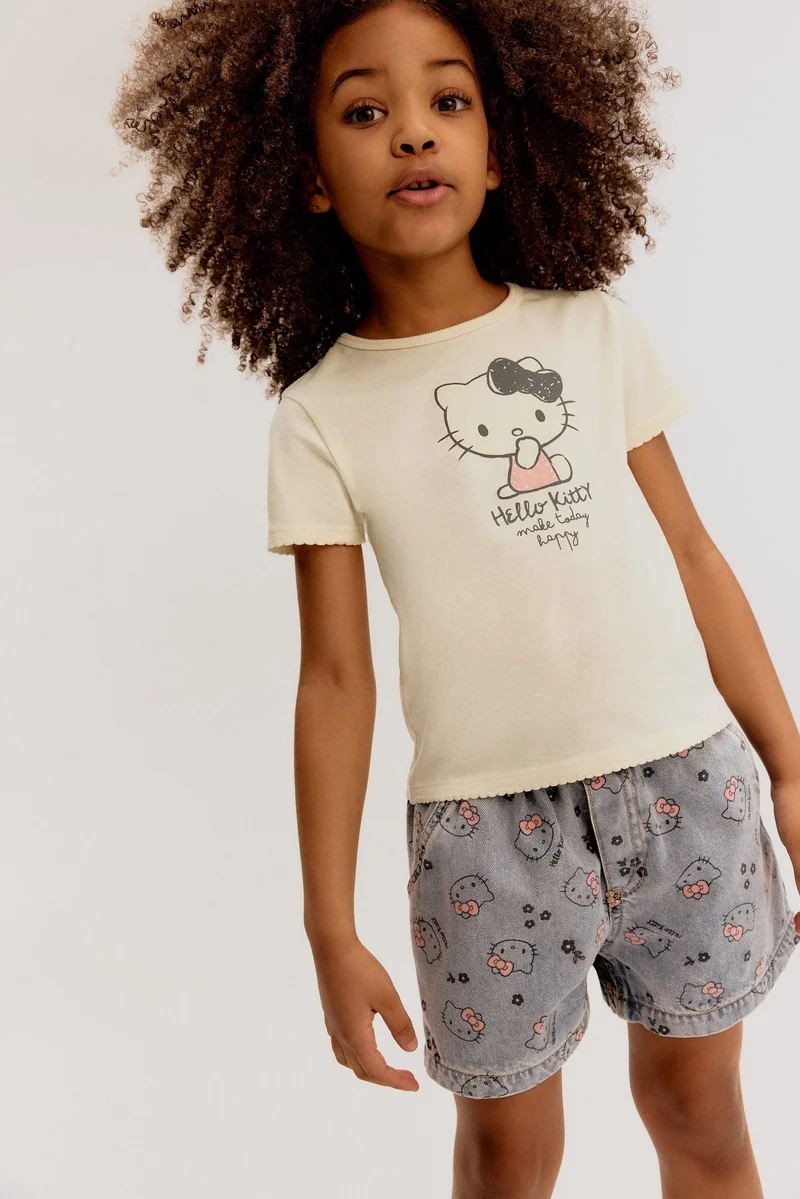 اتش اند ام بلوزة بطبعة