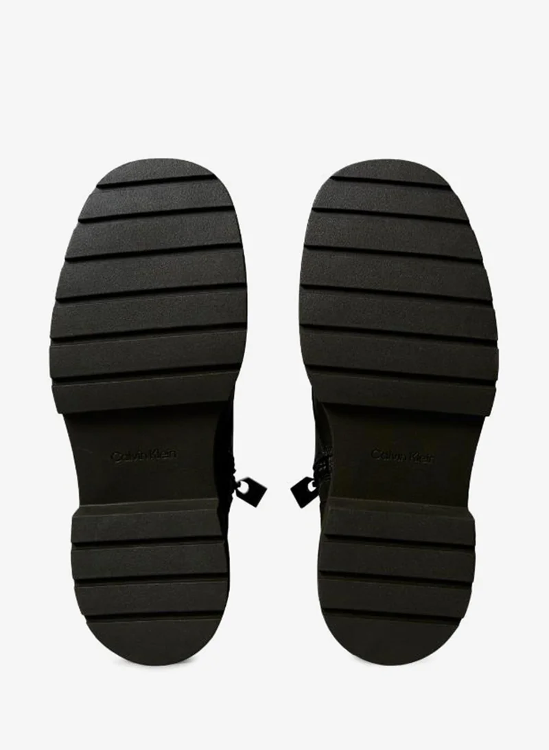 Calvin Klein Jeans  Chunky Lace Up Zip Boots for Women | Best Price UAE
