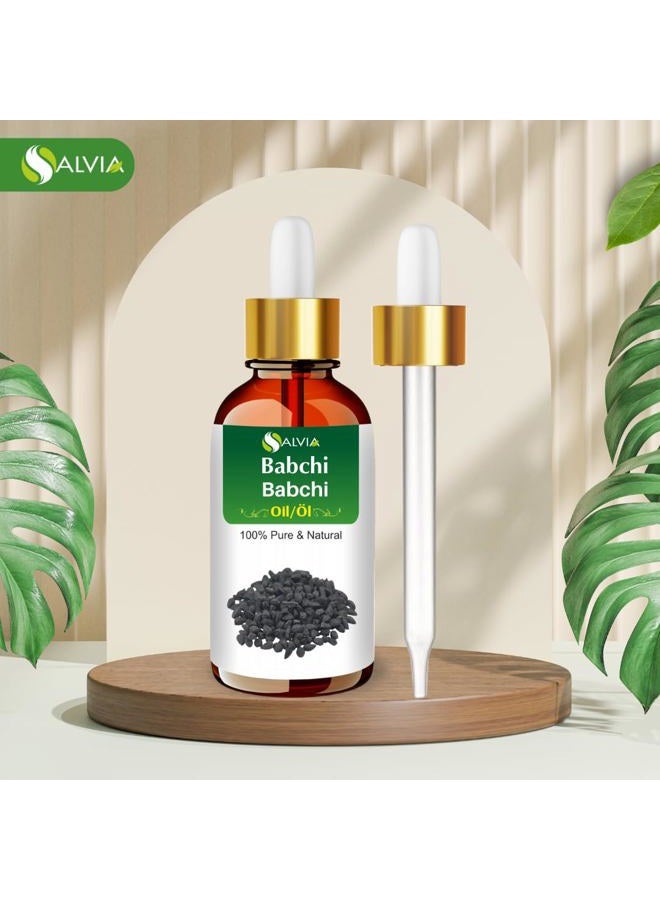 Salvia زيت بابشي (بزوراليا كوريليفلوريا) 100% نقي وطبيعي غير مخفف وغير مقطع زيت ناقل مضغوط على البارد | الأفضل للعلاج بالروائح | درجة علاجية - 30 مل مع قطارة / 1.1 أونصة سائلة - Image 2
