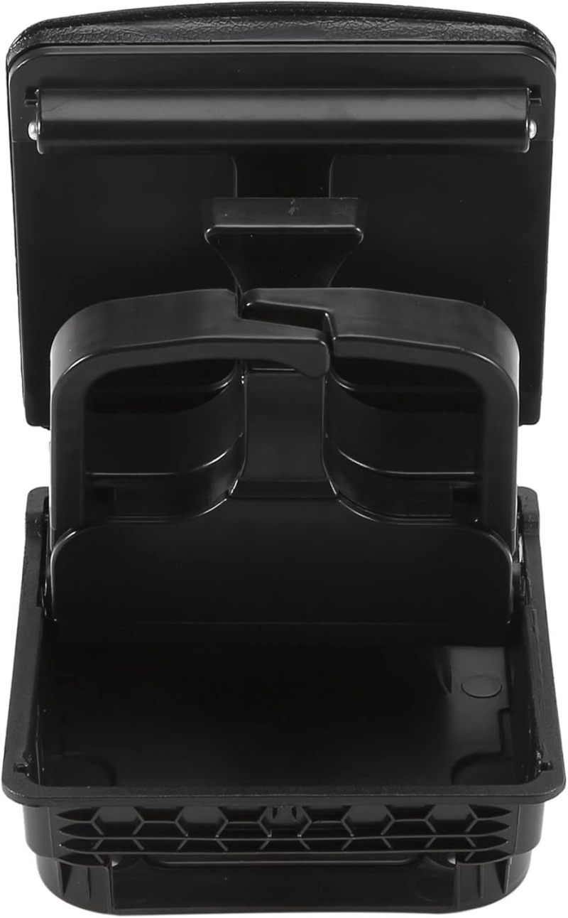 Sreuyong Cup Holder for Golf 5 6 Rear Seat - Made of ABS Coral Velvet and Nylon for All Cars SUVs Trucks - Perfect Size for Glove Box Storage for Auto Interior - Image 5