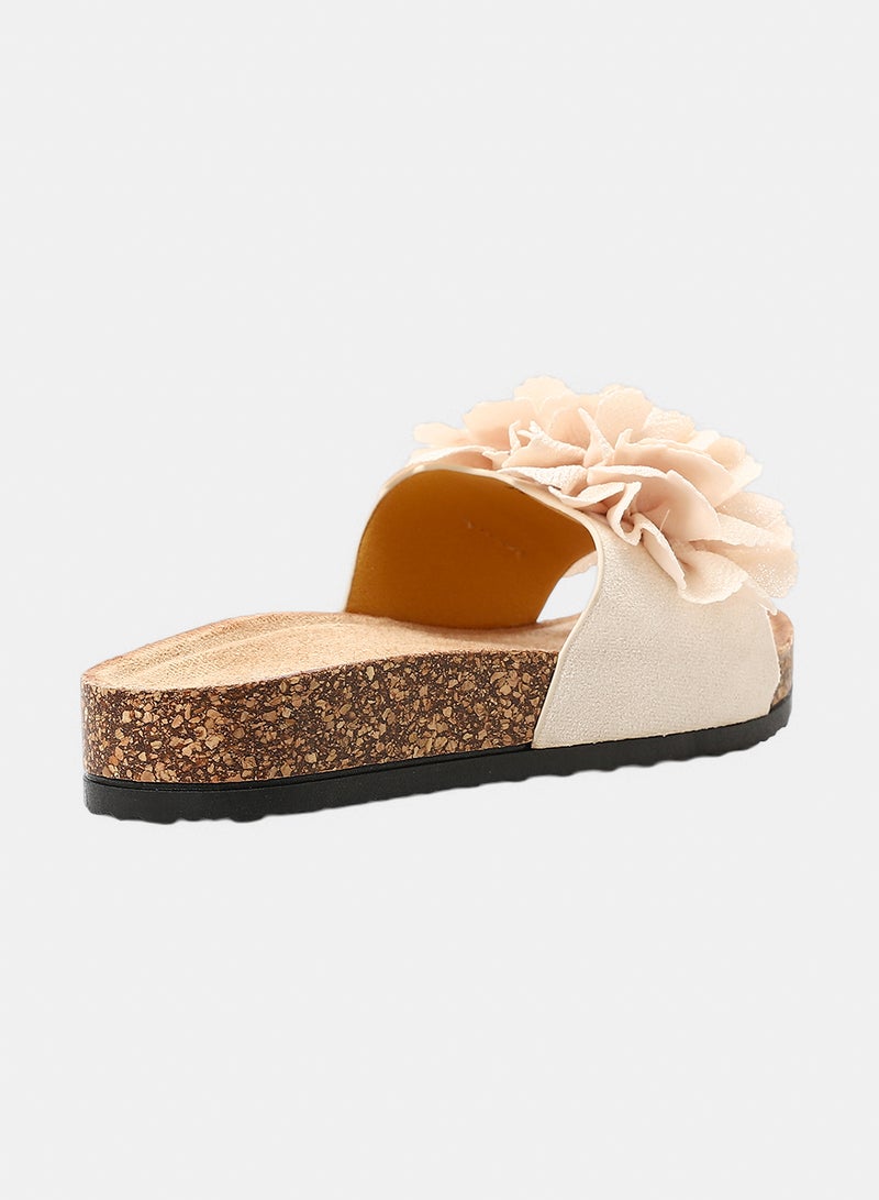 Dejavu Shoes KND-DJTX-006 3D Floral Appliqué Pattern Slippers -  For Women - Image 3