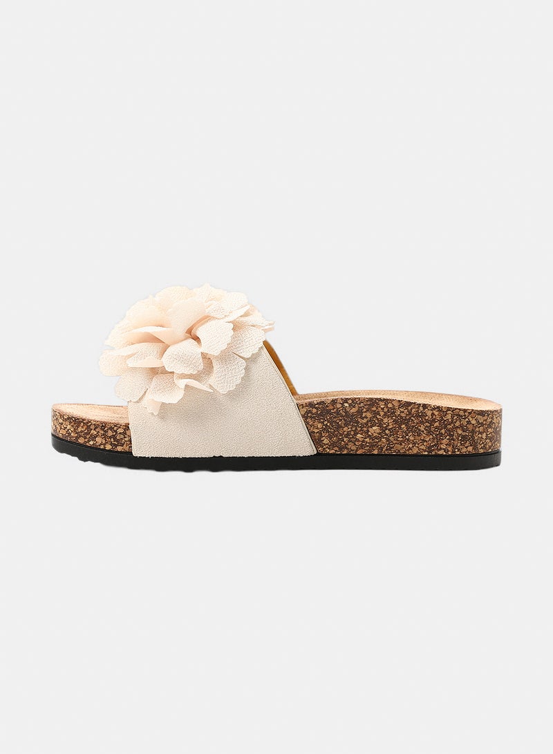 Dejavu Shoes KND-DJTX-006 3D Floral Appliqué Pattern Slippers -  For Women - Image 4