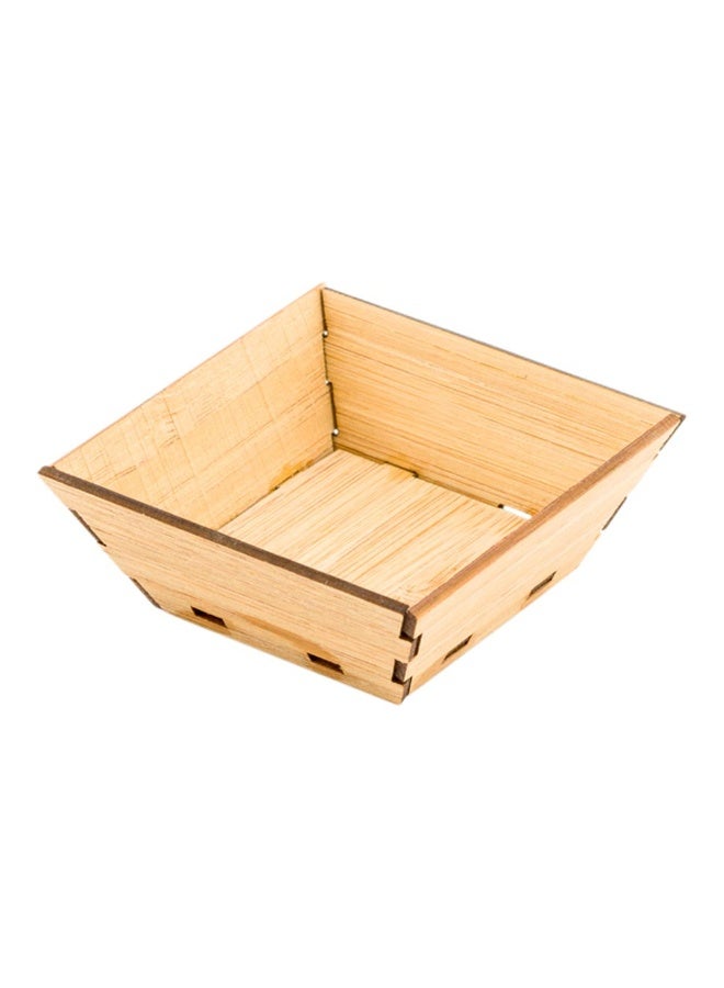 Restaurantware 1.5 Ounce Appetizer Cups, 100 Square Mini Dessert Cups - Durable, Disposable, Bamboo Tasting Bowls, Sustainable, For Snacks And Samples - Image 1