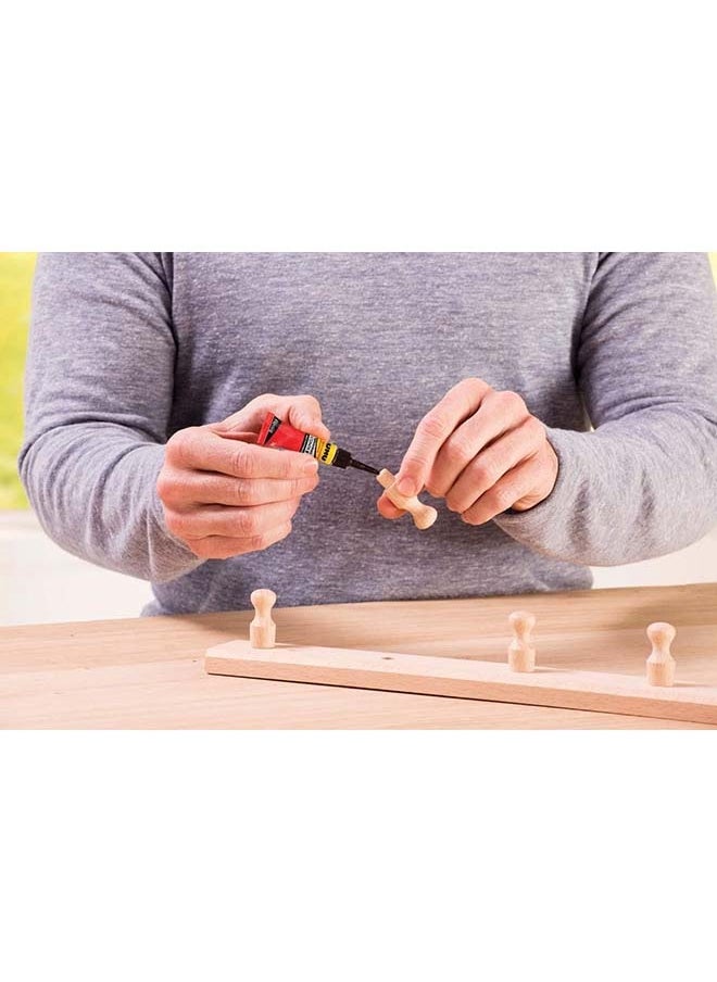 UHU Super Glue Control, Extra Fast And Strong Liquid, Clean And Precise Application,No Spill Mechanism Tube, 3G, Transparent  - Image 4