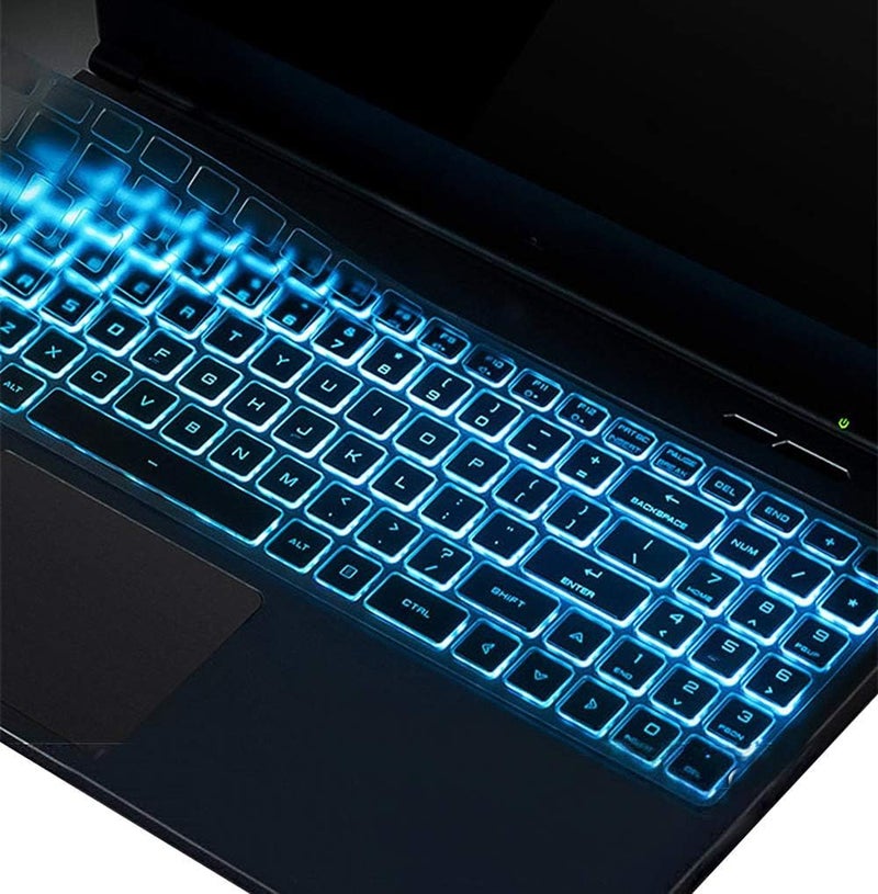 Saco Laptop Keyboard Protector Cover for 2023 2022 2021 Acer Nitro 5 AN515-44/45/46/47/AN515-55/AN515-56/AN515-57/AN515-58| Nitro 16 AN16-41| Predator Helios 16 PH16-71 / PHN16-71 Laptops-Transparent - Image 3