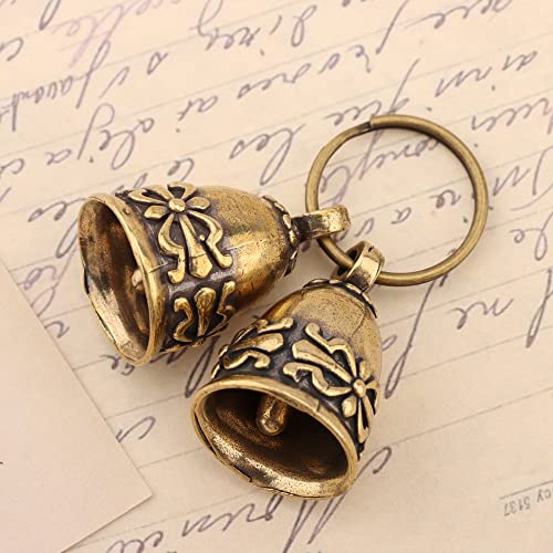 kcrygogo 10pcs Pure Copper Bells Handmade Small Bells for Crafts, Wind Chimes for Home, Door Bells or Decoration Bells for Wedding Decorations, Christmas Decorations - Image 2