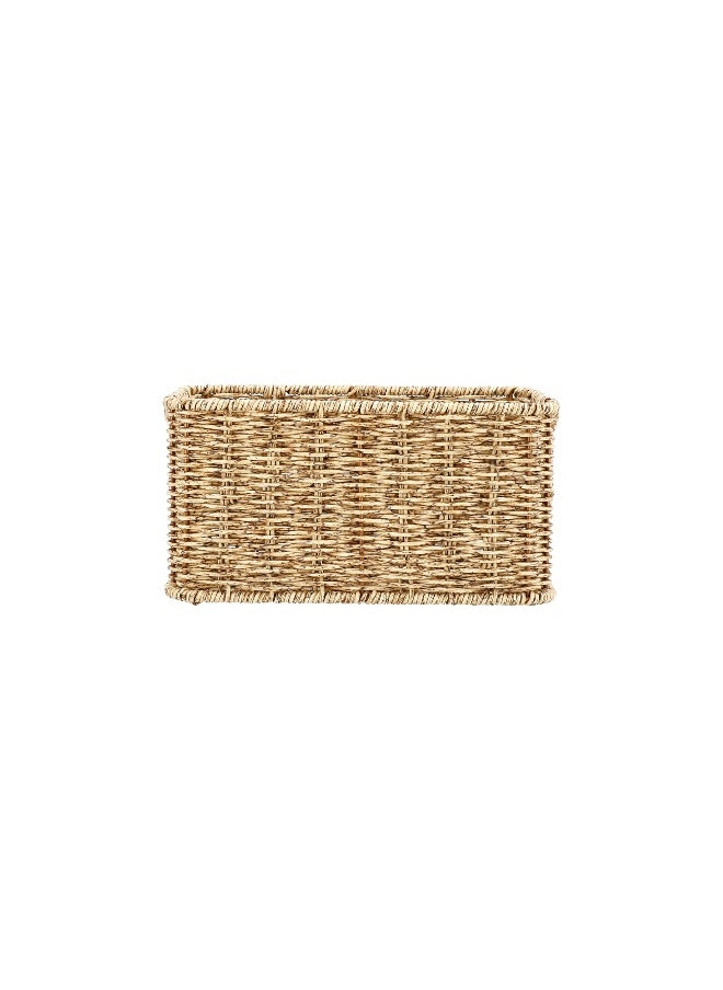 Generic - Rattan storage basket 27.5*18*14 cm - Image 1