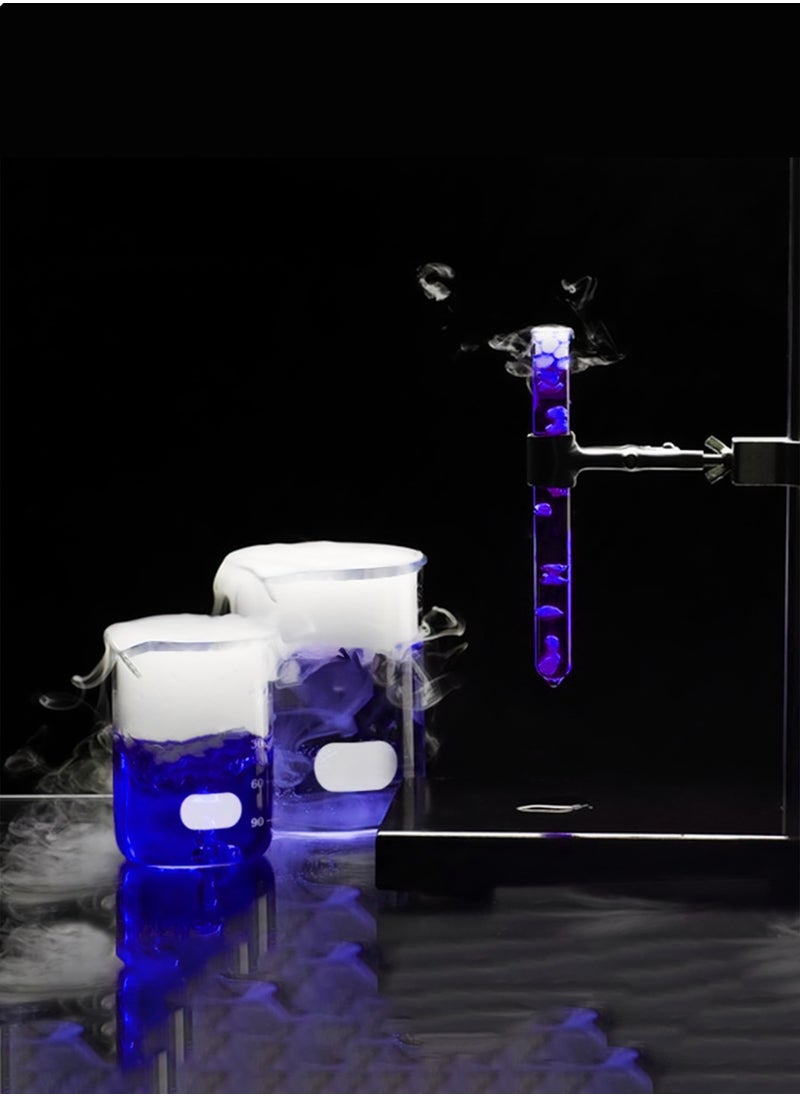 King Mariot 3 Pcs | Graduated Glass Beaker Set | 50ml, 100ml, 250ml | Borosilicate 3.3 Glass | Complete with Glass Droppers and Stirring Glass Rods | Laboratory Essentials  - Image 4