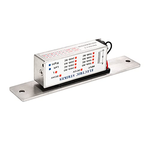 YUHANUS Electric Strike Door Lock FailSafe NC Mode 12V DC for Access Control System Deadlatches or Cylindrical Locksets - Image 3