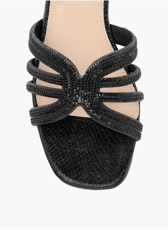 Flora Bella By Shoexpress Women Embellished Slip-On Sandals  - Image 4