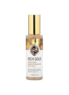 ENOUGH Enough, Rich Gold, Double Wear Radiance Foundation, SPF 50+ PA+++, #23, 3.53 oz (100 g)  - Image 1
