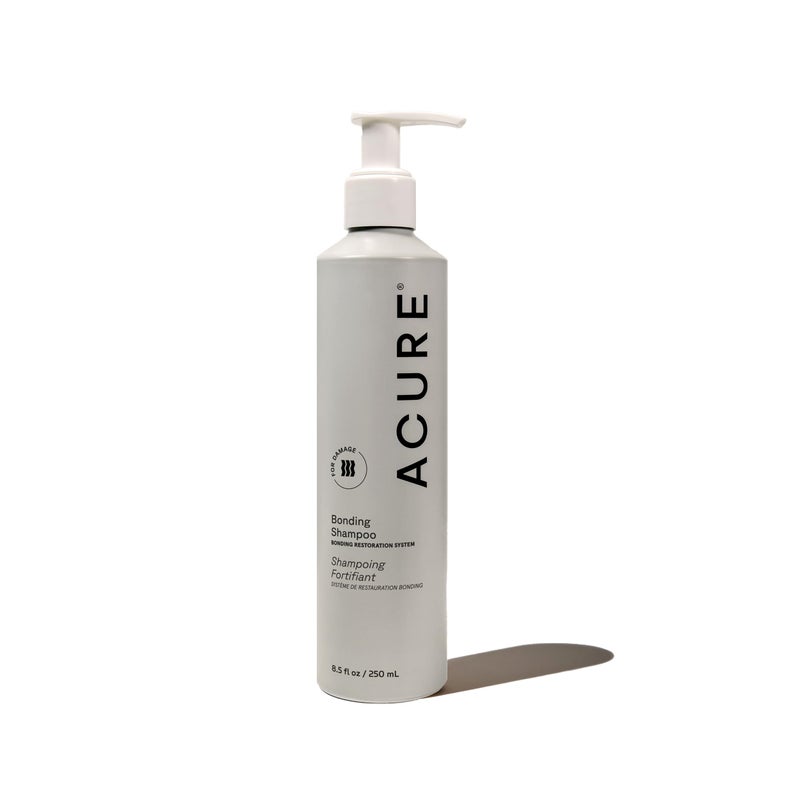 Acure Bonding Shampoo - Strengthening Shampoo for Women & Men, Moisturize & Soften Fine, Dry, Damaged, Color Treated Hair & Scalp w/ Chia Seed & Avocado Oil, Vegan, Paraben & Sulfate Free - 8 fl oz - Image 1