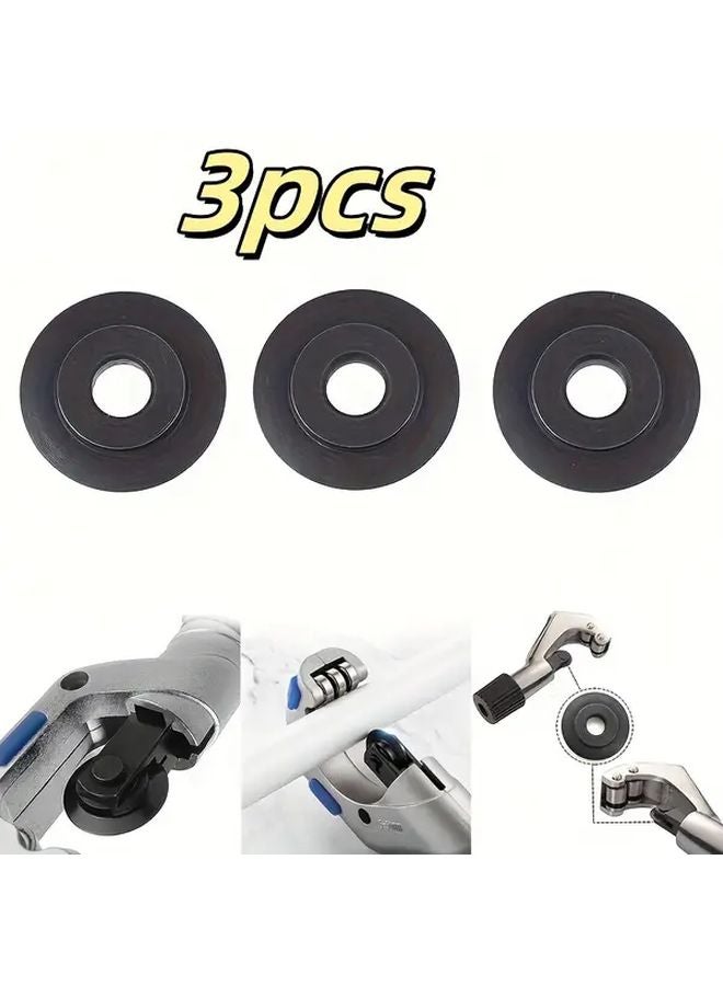 3pcs Industrial Grade Steel Pipe Cutting Blade Durable Carbon Steel for Plumbing - Image 1