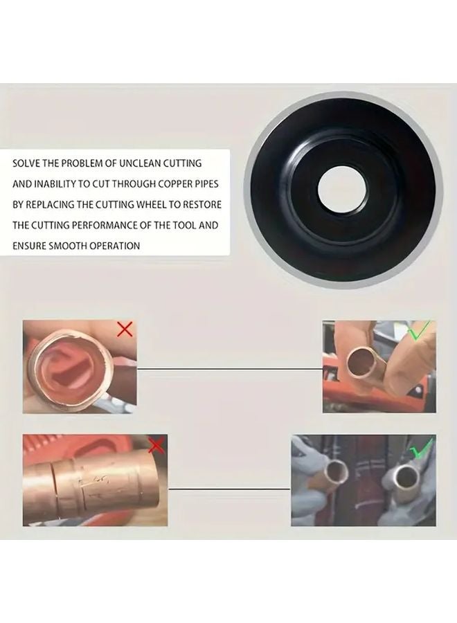 3pcs Industrial Grade Steel Pipe Cutting Blade Durable Carbon Steel for Plumbing - Image 5
