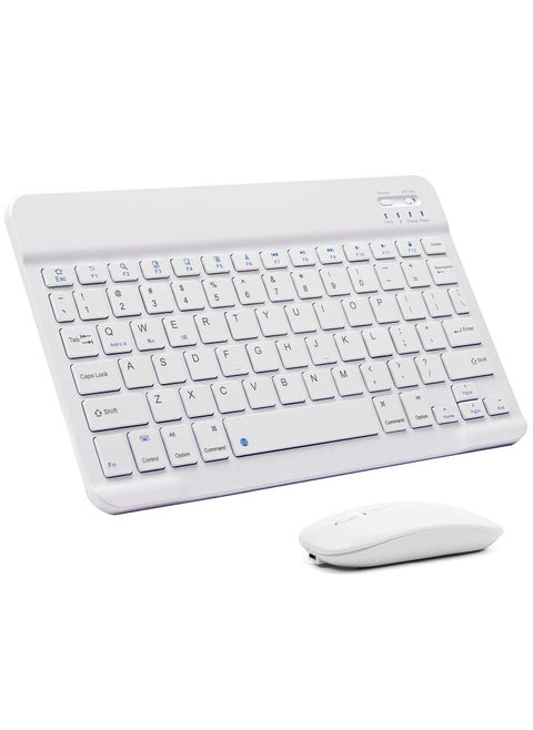 Bluetooth Keyboard and Mouse Combo Rechargeable Portable