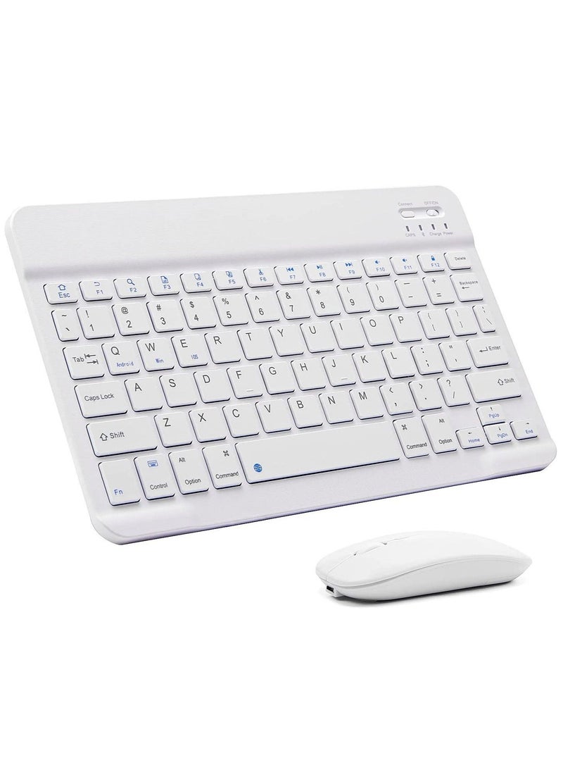 Bluetooth Keyboard and Mouse Combo Rechargeable Portable  - Image 1