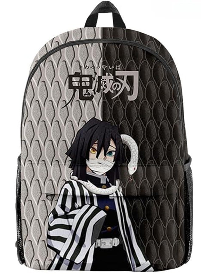 General Anime Demon Slayer Nezuko Cosplay Backpack Durability Cute Shoulder Bag Fashion Large Capacity School Bag Laptop Travel Daypack Suitable  - Image 1