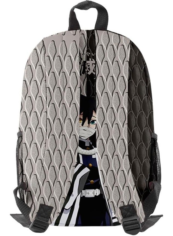 General Anime Demon Slayer Nezuko Cosplay Backpack Durability Cute Shoulder Bag Fashion Large Capacity School Bag Laptop Travel Daypack Suitable  - Image 2