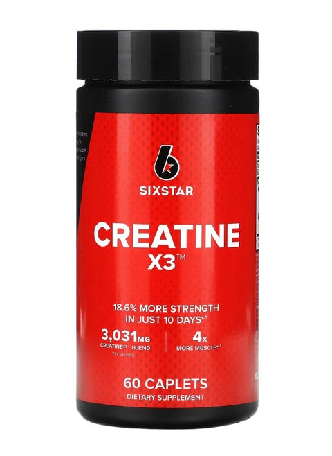 Creatine X3 Elite Series 60 Caplets