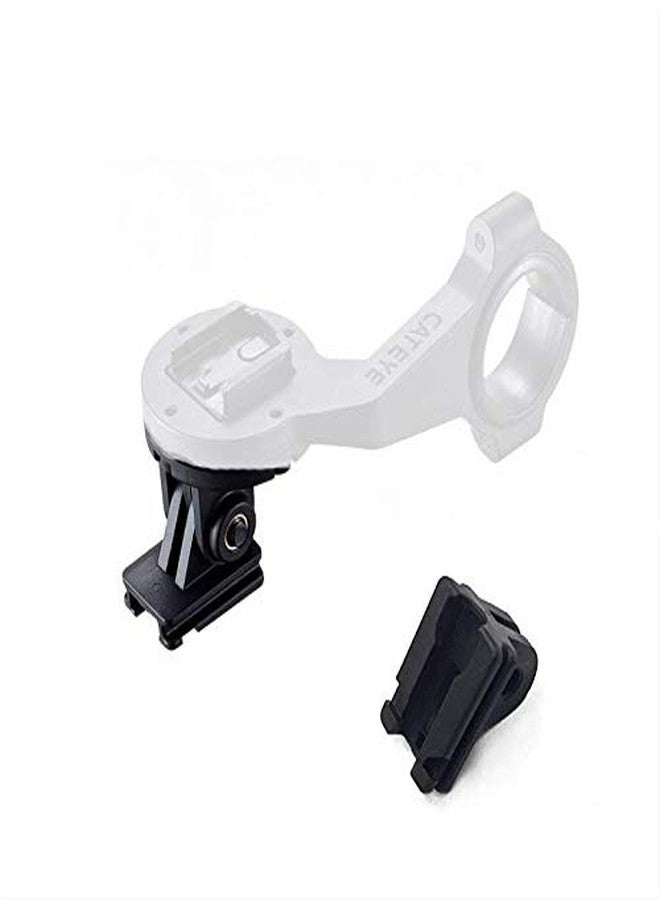CATEYE GP Headlight Bracket for OF-200 Combo Mount - GoPro Style Adapter for AMPP Series Bike Lights, Adjustable Beam Angle, Fits Road, Urban, Gravel & MTB Bikes - Image 2