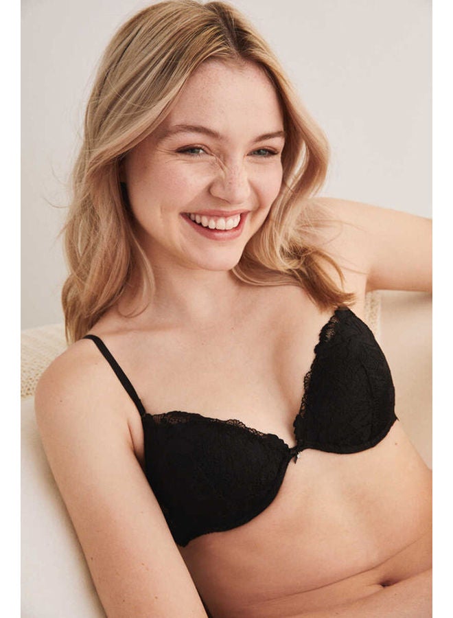 women'secret BEAUTIFUL Classic padded lace bra - Image 3