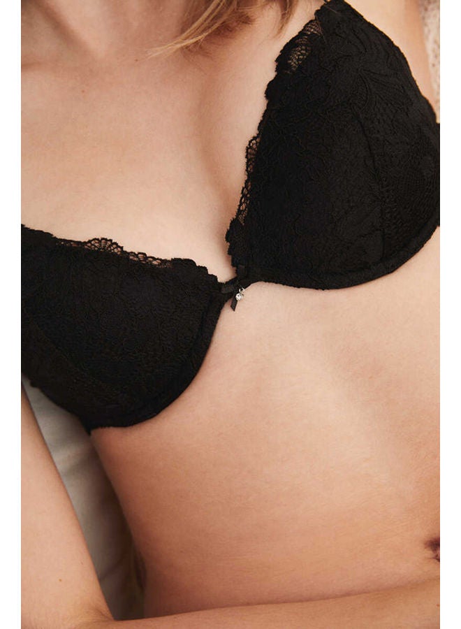 women'secret BEAUTIFUL Classic padded lace bra - Image 4