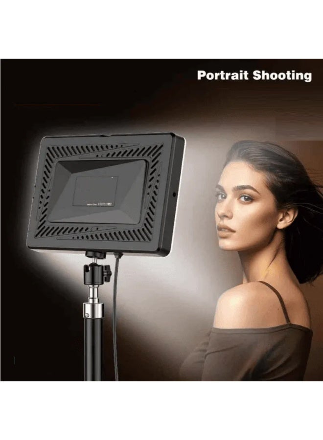 Hedge Portable LED Video Light Panel with Adjustable 3 Color Temperature, USB Powered Photography Fill Light for Streaming, Makeup, Video Recording & Content Creation - Image 5