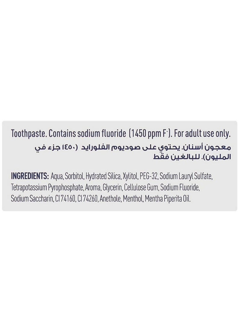 Jordan White Smile Toothpaste Mint Flavour Pack Of 2 X 75 ML - Image 4