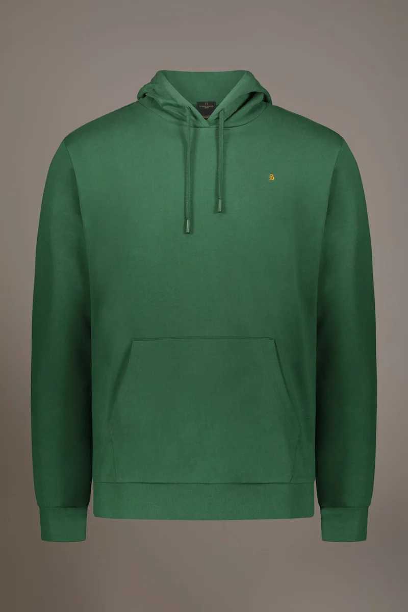 دوبل غانغر Hoodie sweatshirt 100% cotton - Grass Green