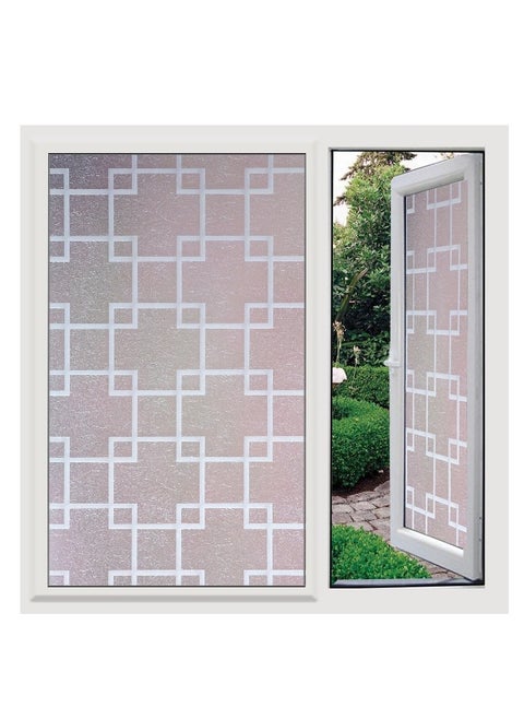 Window stickers static glass stickers frosted bathroom light-transparent opaque 50x100cm