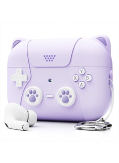 AirPods Pro 2 Case,Classic Handheld Game Case Cover Silica Gel with Lanyard Included Shock Resistant Full Protection Case