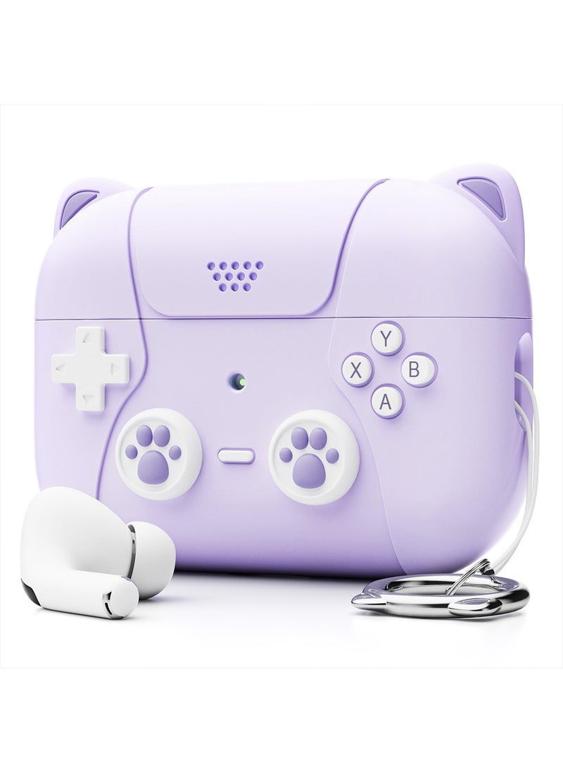 Generic - AirPods Pro 2 Case,Classic Handheld Game Case Cover Silica Gel with Lanyard Included Shock Resistant Full Protection Case - Image 1