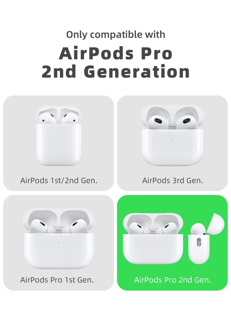 Generic - AirPods Pro 2 Case,Classic Handheld Game Case Cover Silica Gel with Lanyard Included Shock Resistant Full Protection Case - Image 1