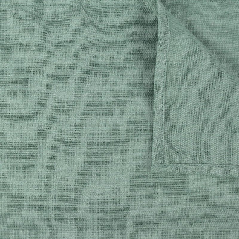 INFEI Soft Cotton Linen Mixed Dinner Cloth Napkins, Pack of 12 (40 x 40 cm) for Events and Home Use (Sage Green) - Image 5