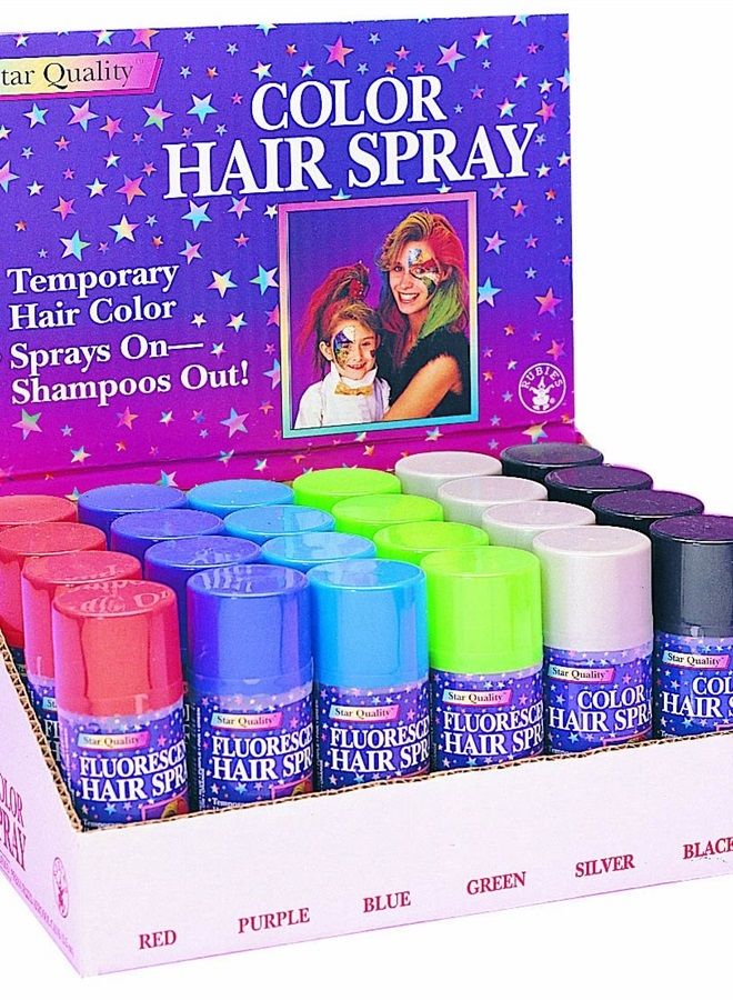 RUBIE'S Color Hairspray, Black - Image 2