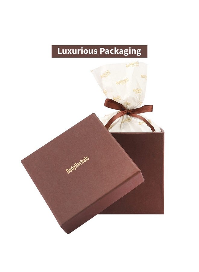 BodyHerbals Honey & Almond Soap Spa Gift Set For Women And Men| Bath And Body Care Kit With Spa Accessories | Gift Box Hamper For Couple| 7 Pcs| Luxury Gift For Birthdays, Anniversaries, Christmas And Special Celebrations| 100 % Vegan - Image 4