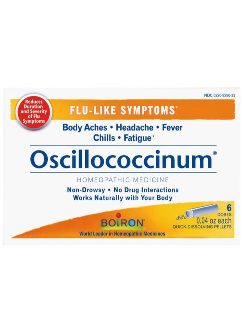 Boiron Oscillococcinum Quick-Dissolving Pellets 6's