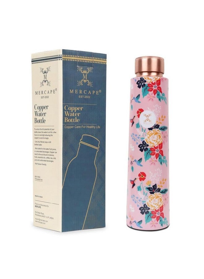 MERCAPE® MERCAPE Embrace Wellness Copper Water Bottle - Advanced Leak Proof, Joint Less Design (900ml) - Image 1