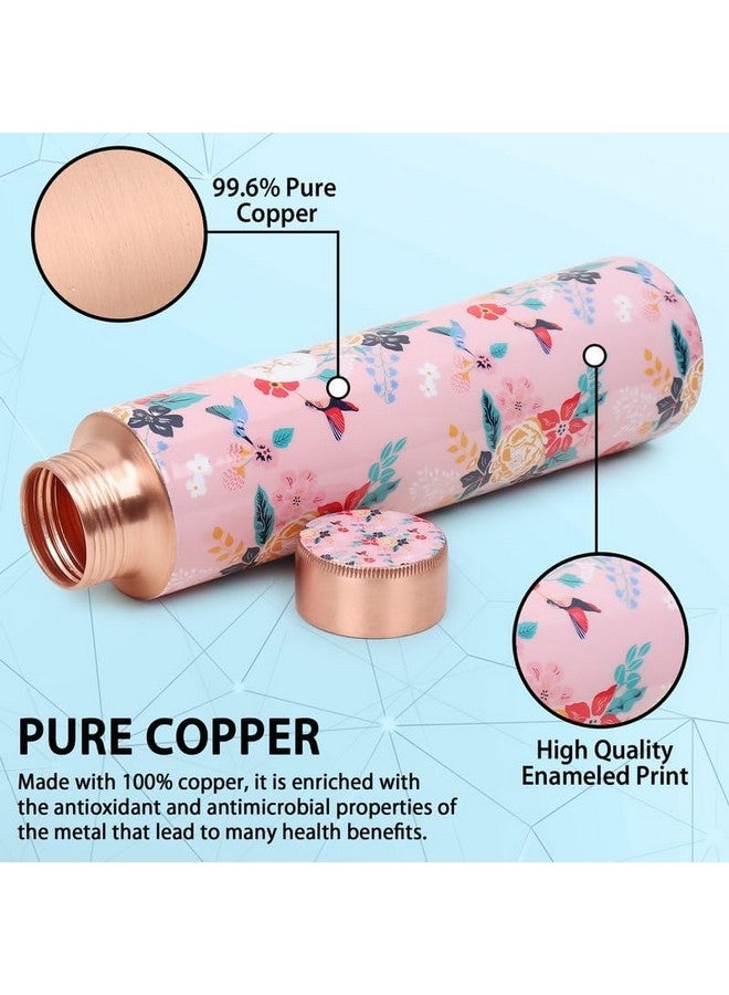 MERCAPE® MERCAPE Embrace Wellness Copper Water Bottle - Advanced Leak Proof, Joint Less Design (900ml) - Image 4