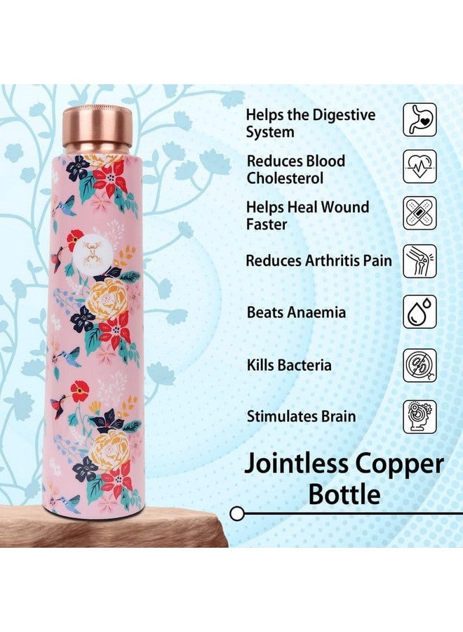 MERCAPE® MERCAPE Embrace Wellness Copper Water Bottle - Advanced Leak Proof, Joint Less Design (900ml) - Image 3