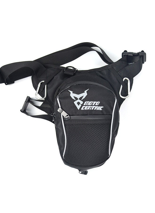 MOTOCENTRIC - MOTOCENTRIC Leg Bag, Waterproof Motorcycle Leg Bag for Men Women Waist Pack with Reflective Strips for Hiking Riding Cycling - Image 1