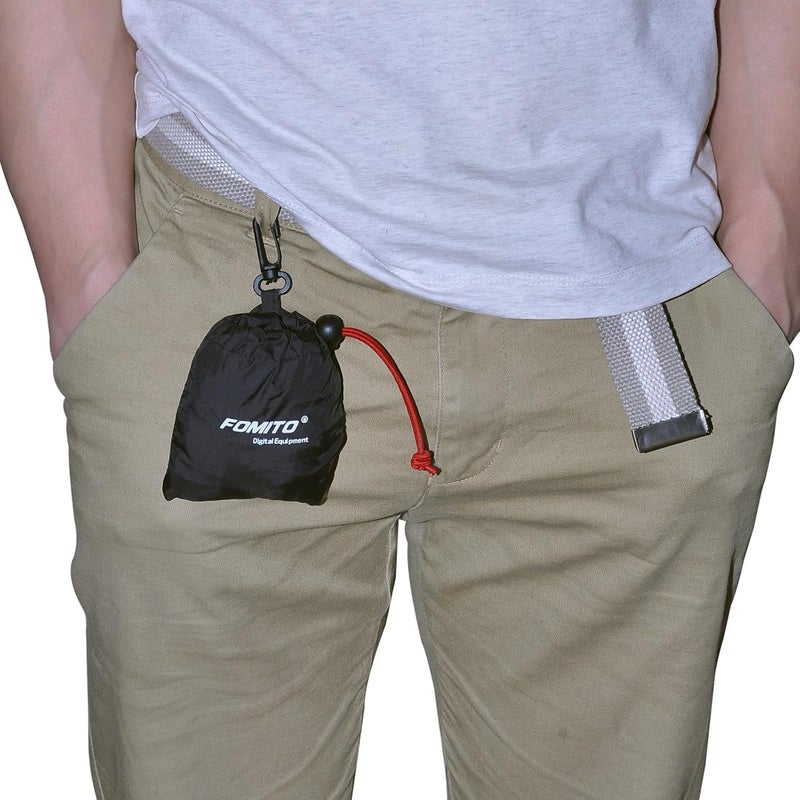FOMITO Camera Rain Cover Coat Storage Bag Protector Rainproof Waterproof for Canon Nikon Sony - Image 2