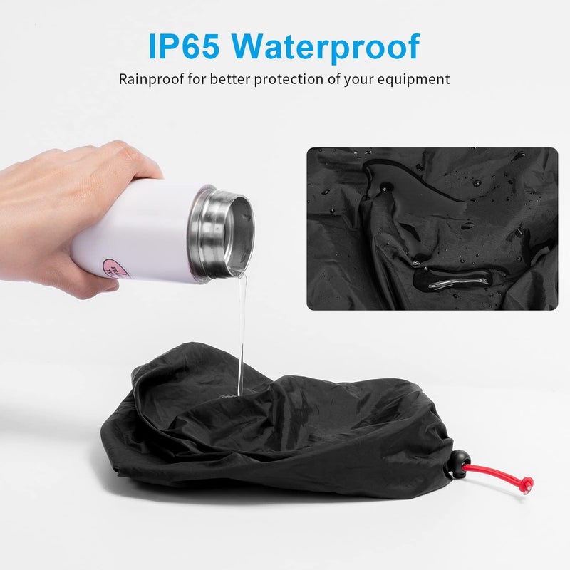 FOMITO Camera Rain Cover Coat Storage Bag Protector Rainproof Waterproof for Canon Nikon Sony - Image 3