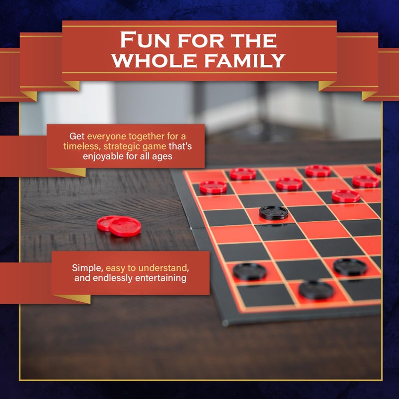 Continuum Games Checkers Family Traditions Board Games for 72 months to 1188 months - Image 3