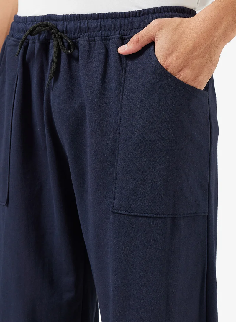 Seventy Five Basics Oversized Drawcord Open Pocket Joggers