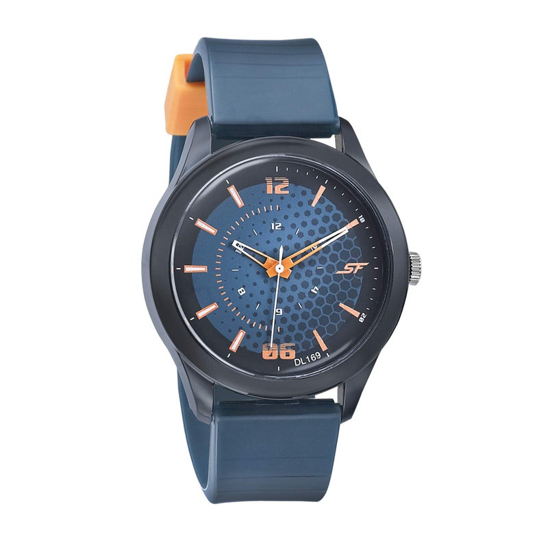 SF Analog Analog Blue Round Dial Men's Casual Watch-77007PP05 - Image 5