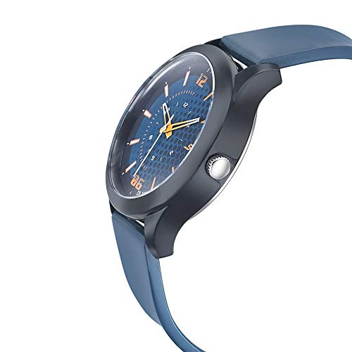 SF Analog Analog Blue Round Dial Men's Casual Watch-77007PP05 - Image 3