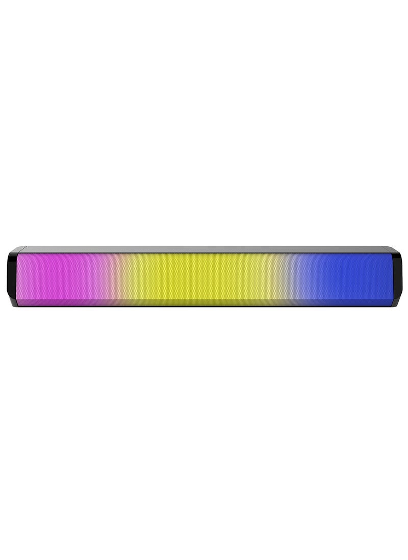 Microdigit - Premium Full Screen Gaming Sound Bar With RGB LED Light - Image 1